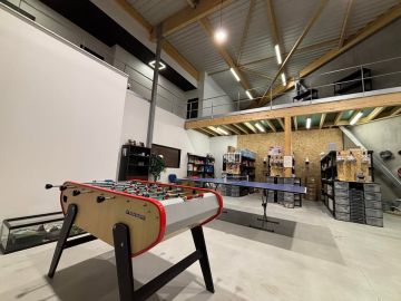 🔧 Voici l’atelier de notre nouveau bâtiment !
✨Un espace moderne et équipé pour créer vos projets 🚀