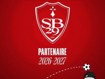 🔴⚪ Partenaire du Stade Brestois 29 – saison 2026-2027
Ce soir, 20h45 : Brest – Angers au Stade Francis-Le Blé ⚽
Fiers de soutenir notre club. Allez Brest ! 💪